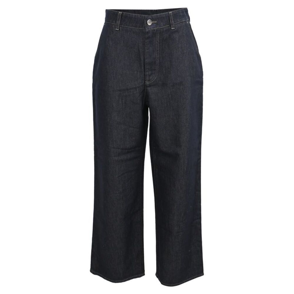 Dolce & Gabbana Straight-Leg Jeans in Dark Blue Cotton
